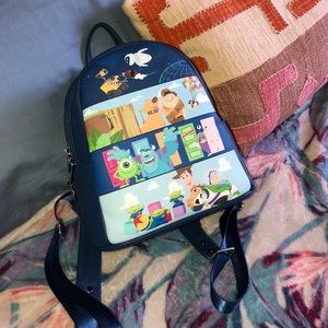 Pixar Scenes Mini Backpack by Loungefly
